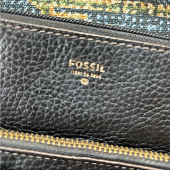 Fossil Black Leather Bag - Picture 2 of 4